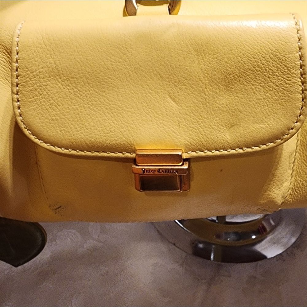 RARE Yellow Leather OG Juicy Barrel Bag!! FLAWLESS!! Large - Picture 16 of 16
